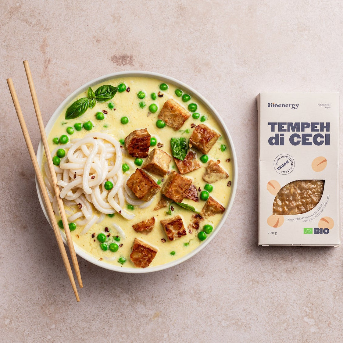 Tempeh di ceci Formato Convenienza 600g