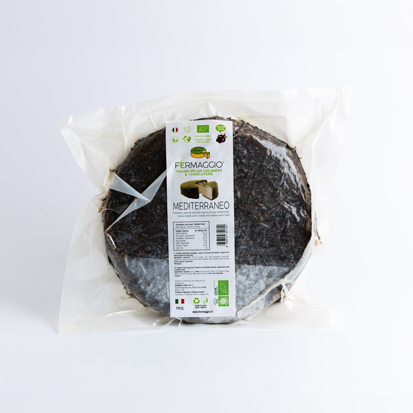 Forma Mediterraneo Bio 1 kg - Fermaggio®