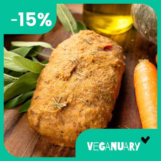 Arrosto vegetale all'italiana con glutine Bio 750g - Fermaggio®