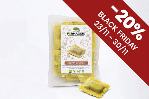 Ravioli Fermaggio® Ecotta e Funghi 250g Bio