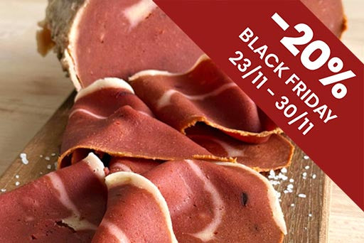 GranFetta vegetale - "Crudo" marinato al sale di Sicilia Bio