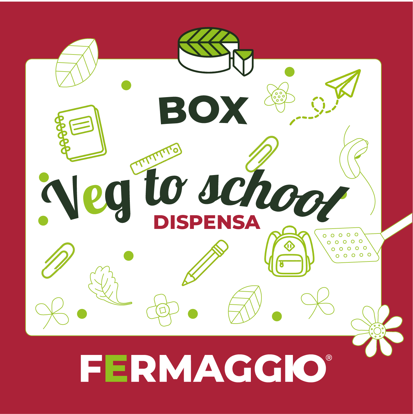 Box Dispensa del Rientro Fermaggio - 16 pezzi, la scorta del mese