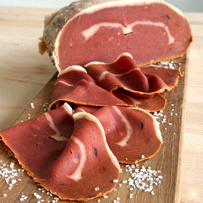 GranFetta vegetale Crudo marinato al sale di Sicilia Bio