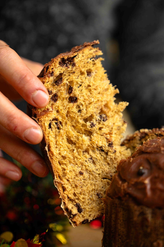 Granpane di Natale - Cioccolato 750 g Biologico - Con 3 GranPane avrai uno sconto del 15% al Checkout!