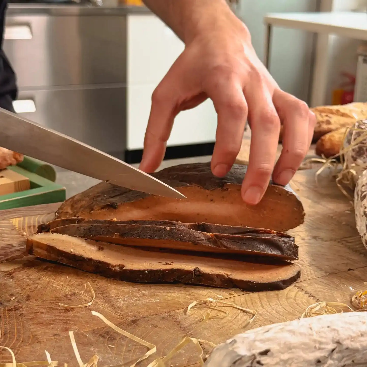 Pancetta Affumicata vegetale Bio 250 g - Fermaggio®